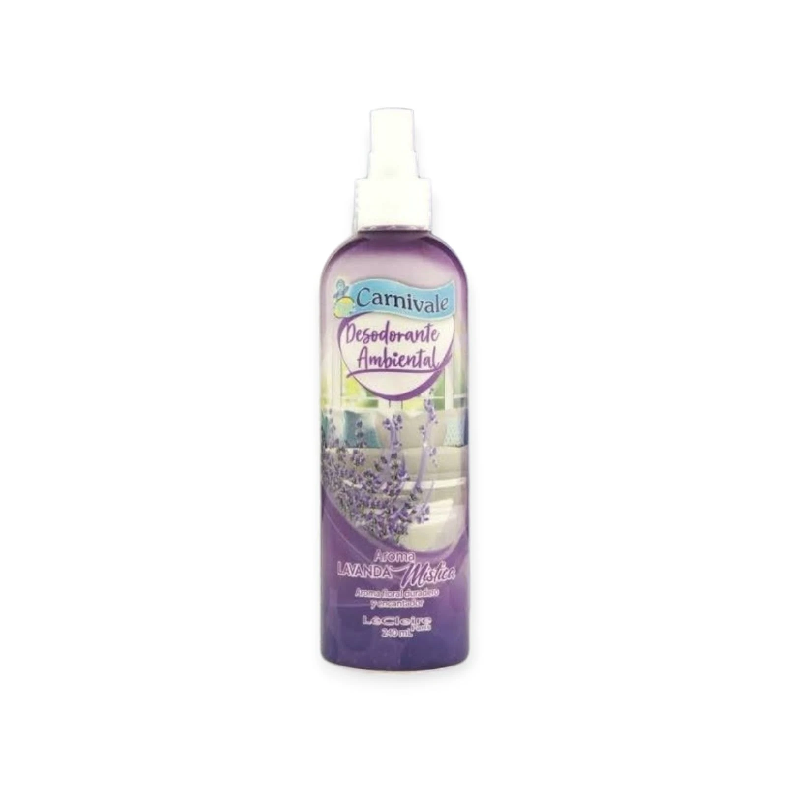 DESODORANTE AMBIENTAL LAVANDA MISTICA CARNIVALE SPRAY 240ML
