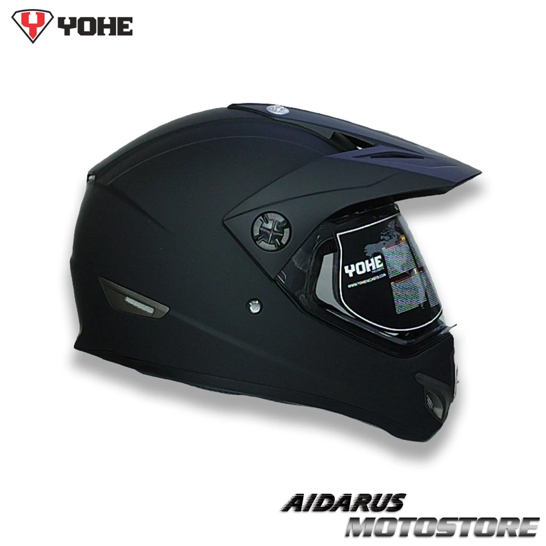 CASCO YOHE MX630 NEGRO MATE