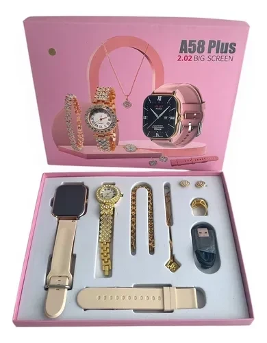 SMARTWATCH A58 PLUS 6 EN 1 