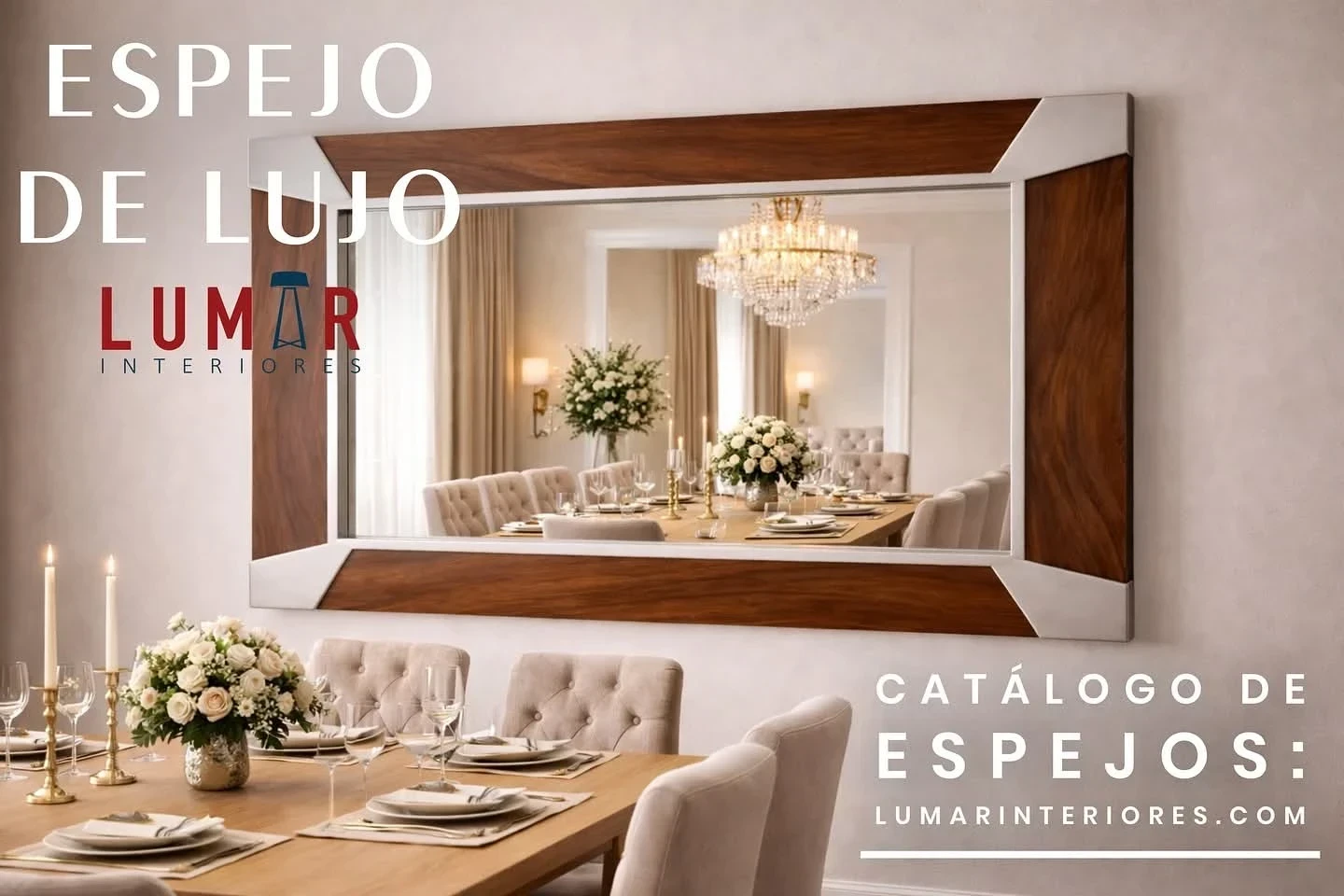 Espejo Parota Royal Silver  3