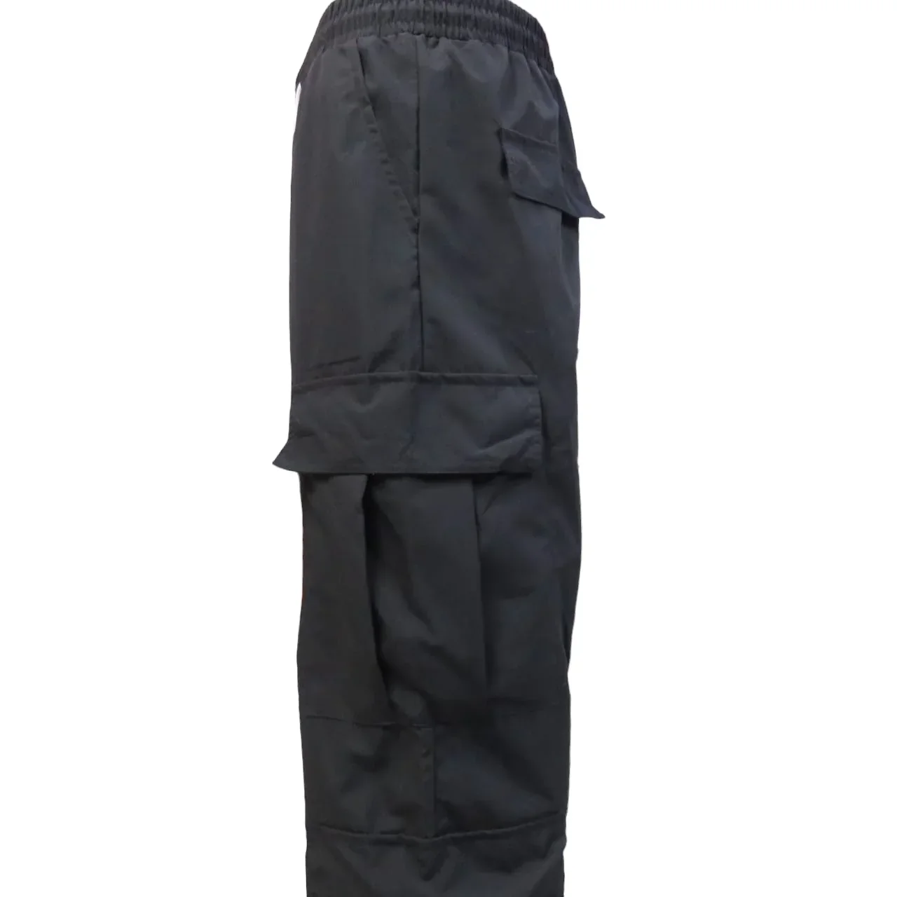Pantalon tipo cargo negro 3