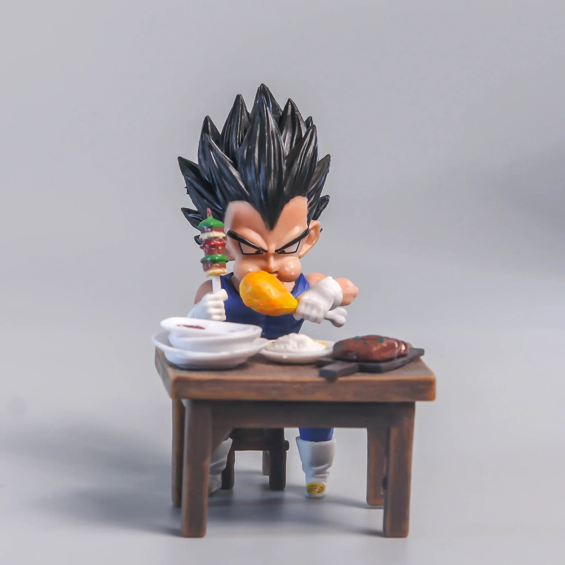Vegeta Comiendo