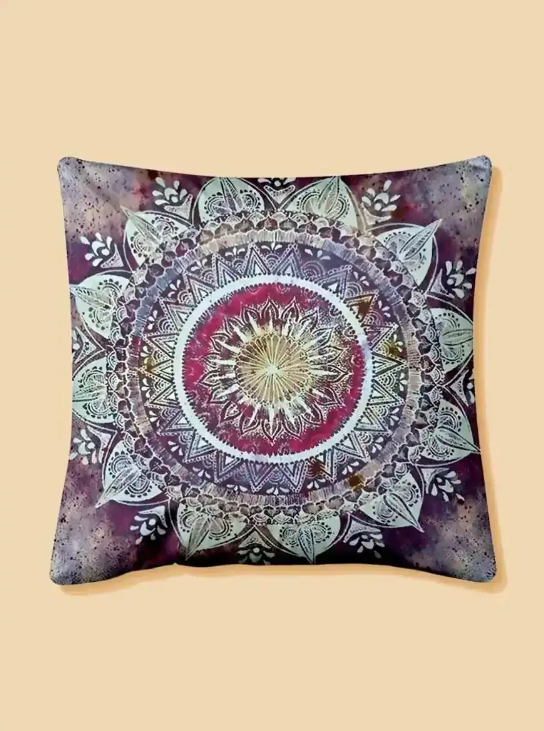 Cojín de mandala grande