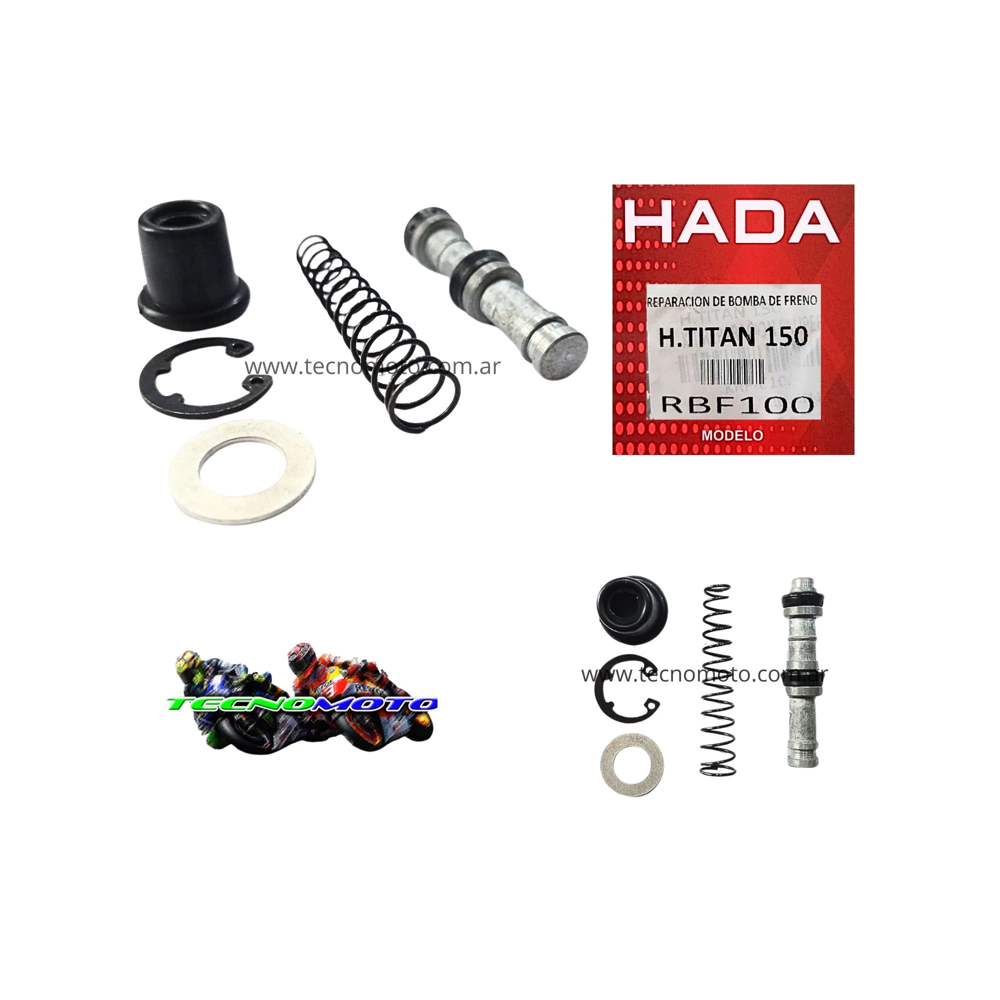 REPARACION BOMBA FRENO HONDA 150 TITAN -49709