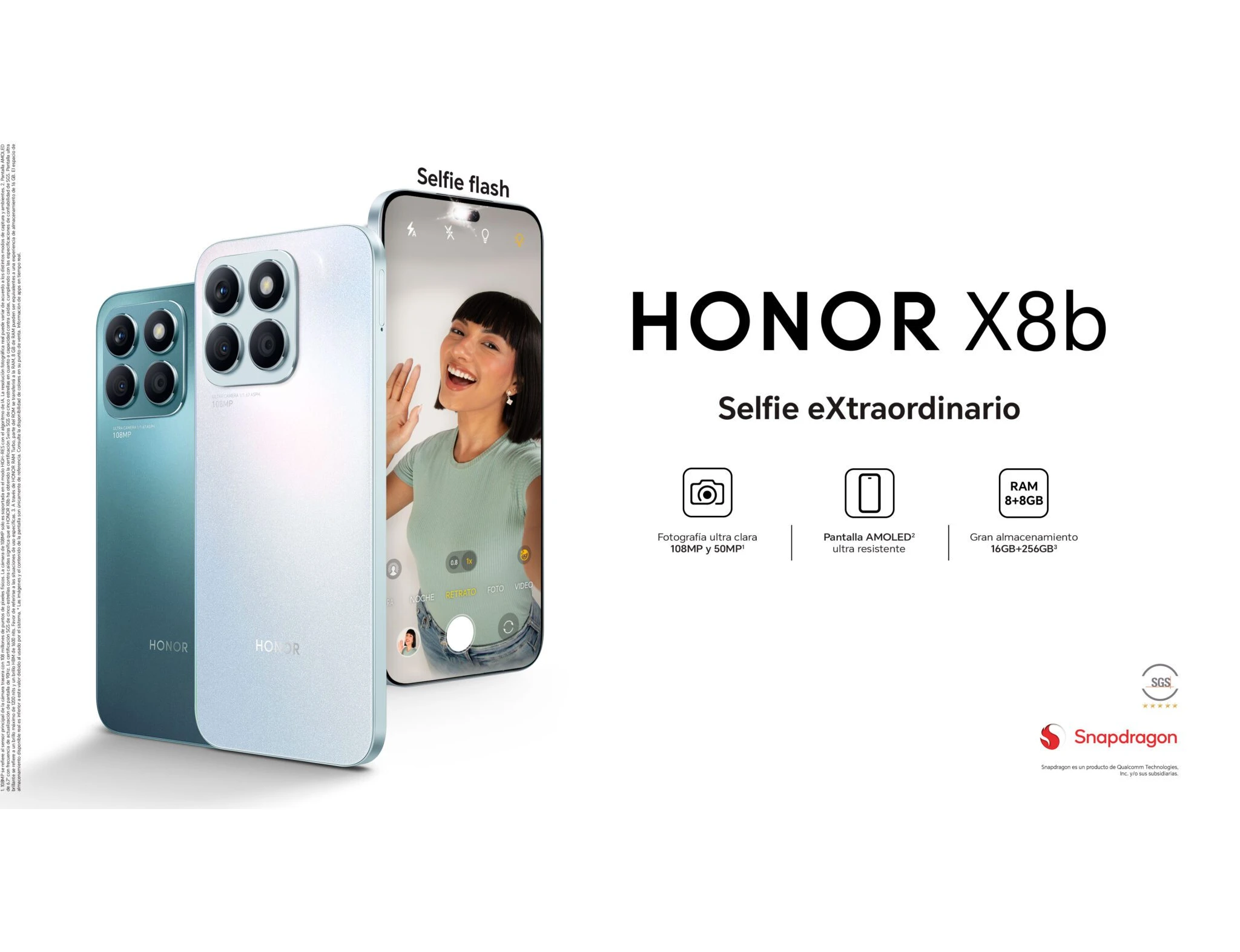 Honor X8b Plata  2