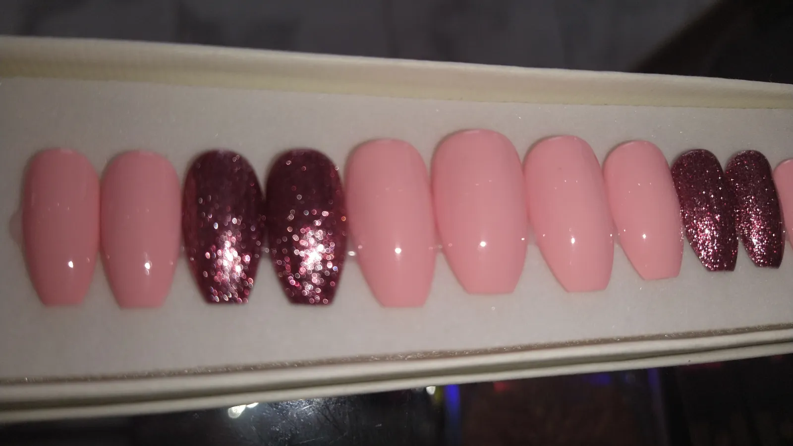 Uñas rosas 2