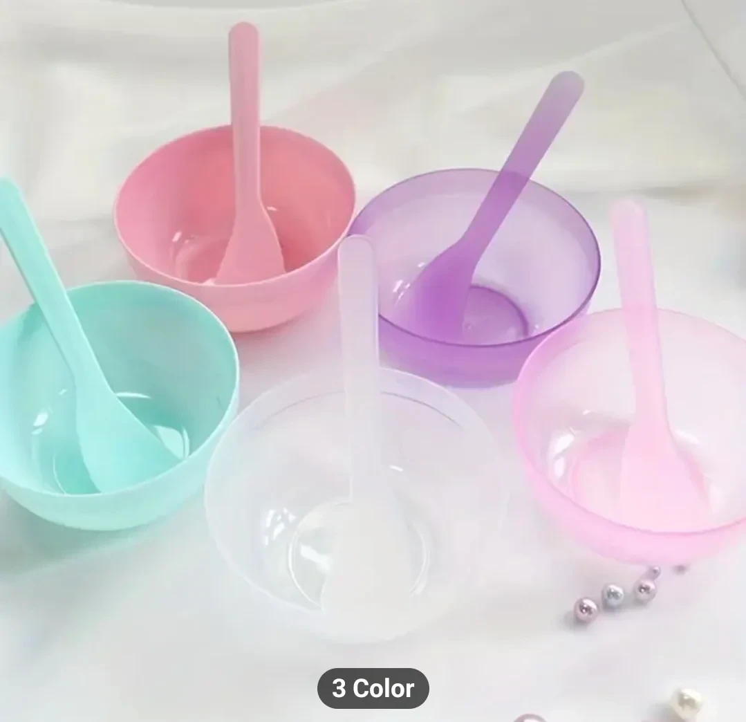 Juego De Cuencos Y Spatalu Para Mezclar Mascarillas Faciales,  2