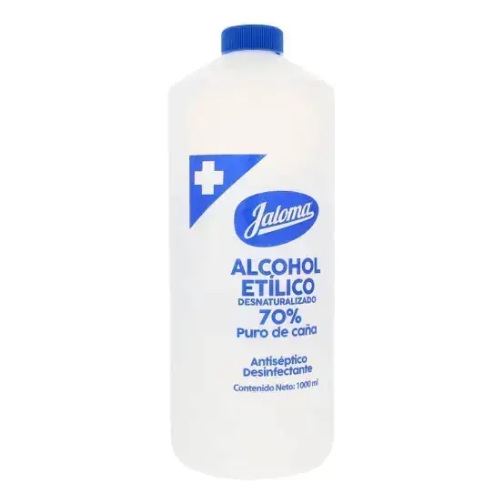 Alcohol Etílico Desnaturalizado Jaloma 1 Litro 