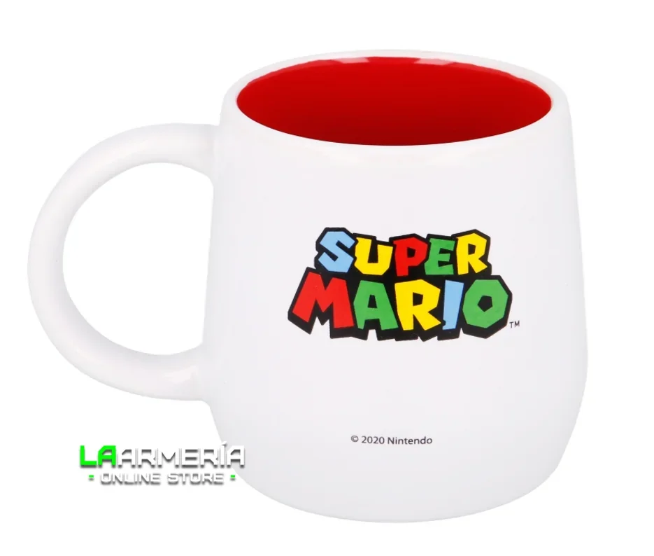 Taza nova de cerámica de 380 ml de Super Mario 4