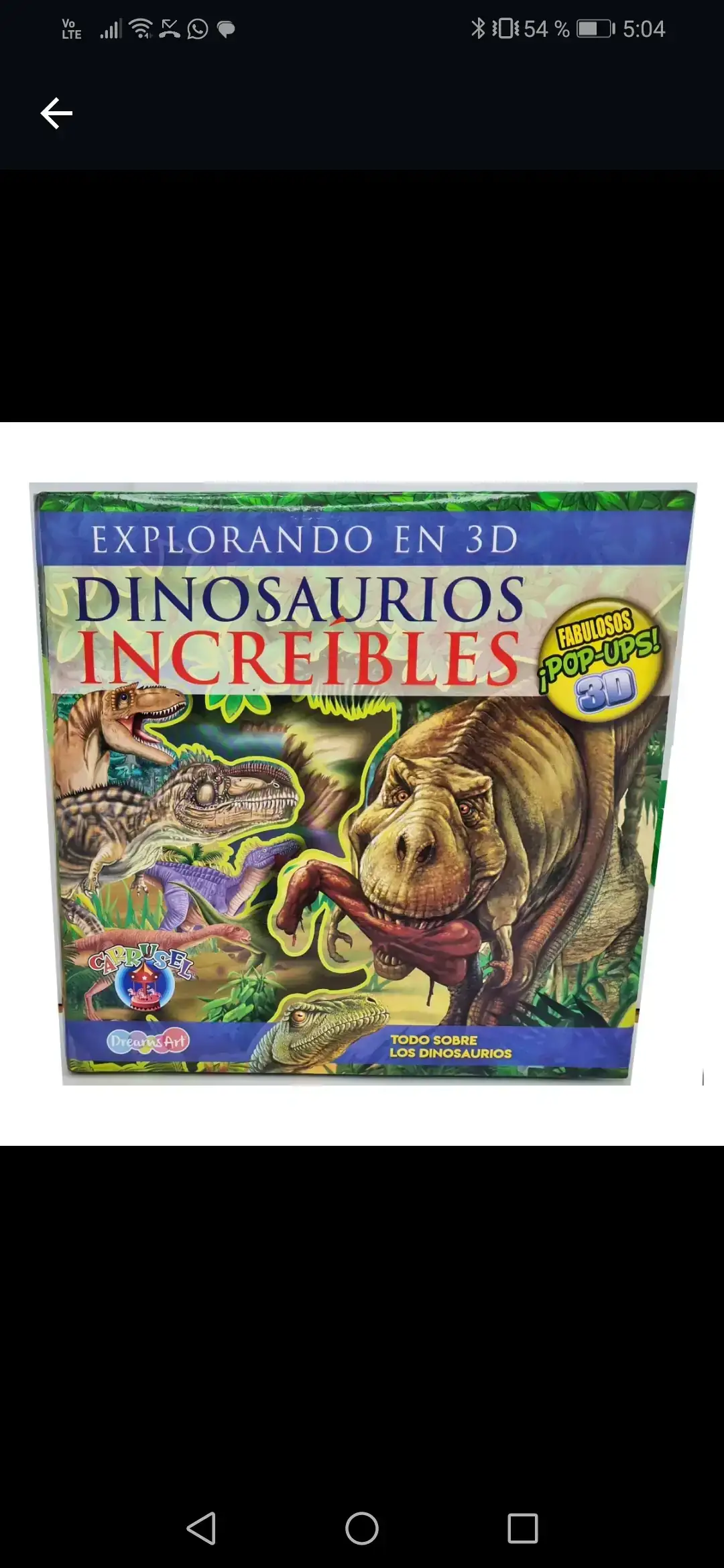 Explorando dinosaurios increíbles 3D