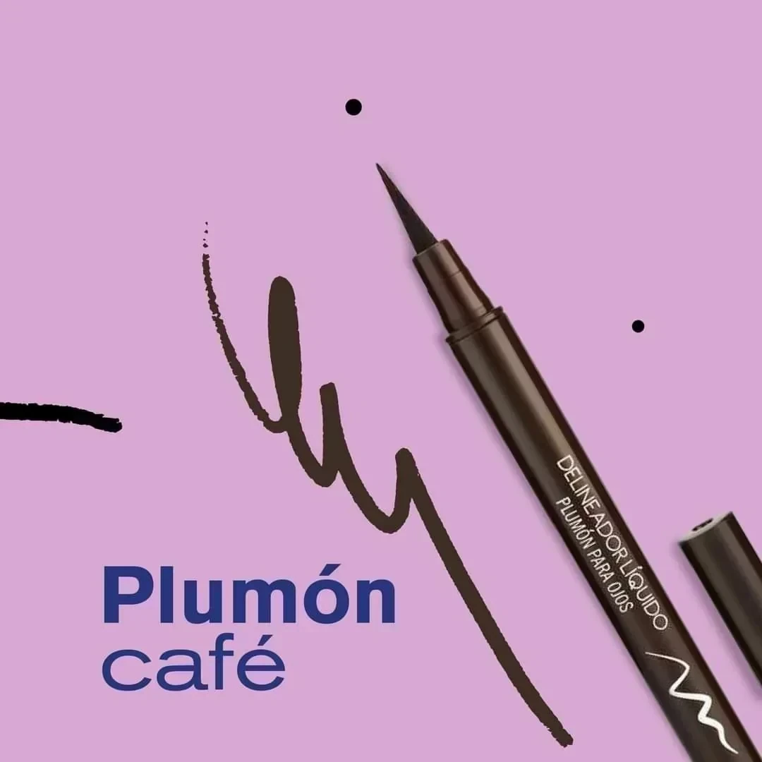 nailen delineador plumon liquido marcador café 