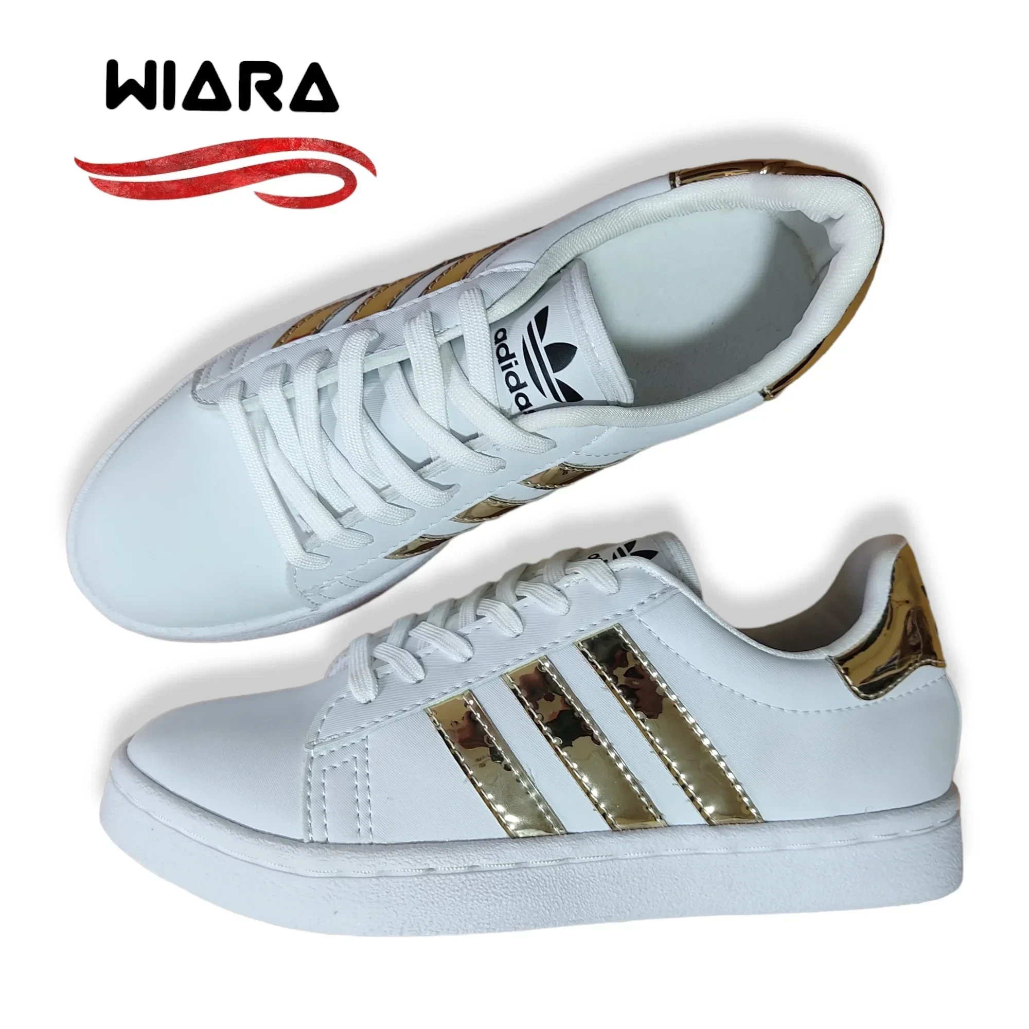 Adidas Blanco/Dorado Mujer 2