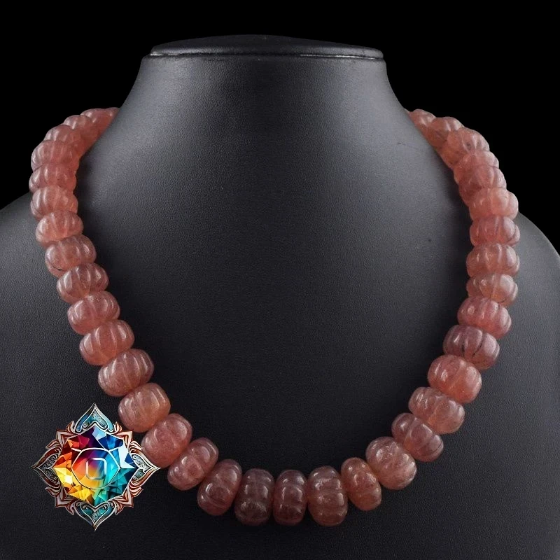 Hermoso 🍓 collar de cuarzo fresa genuino 🍓 5