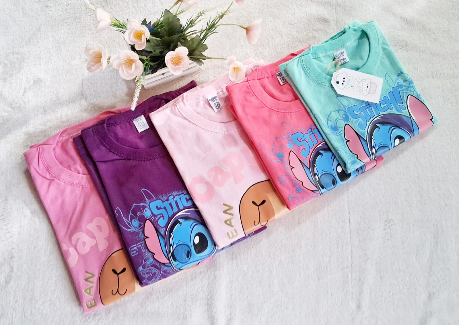 Camiseta Niña Capy/Stich