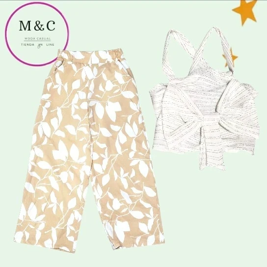 conjunto Ch de pantalon para niñas 4