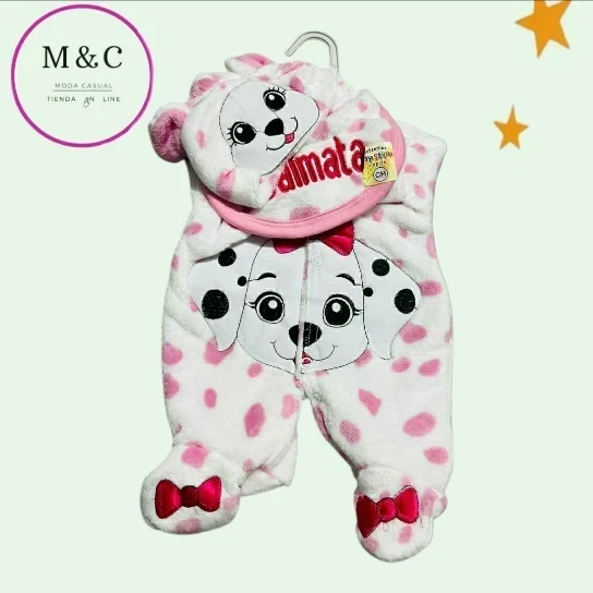 Mameluco polar con gorrito 4