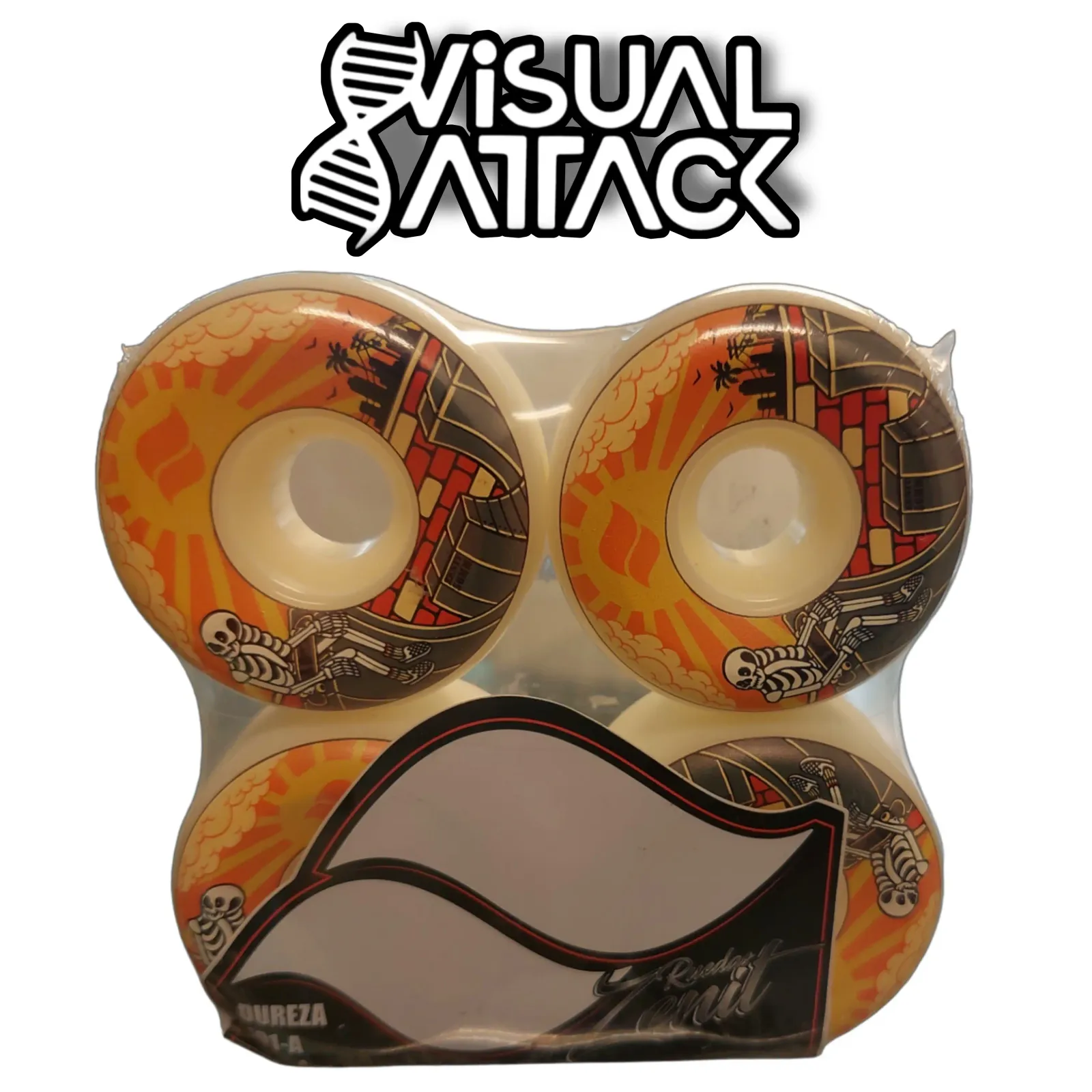 Ruedas Zenit Calavera Sk8 56mm