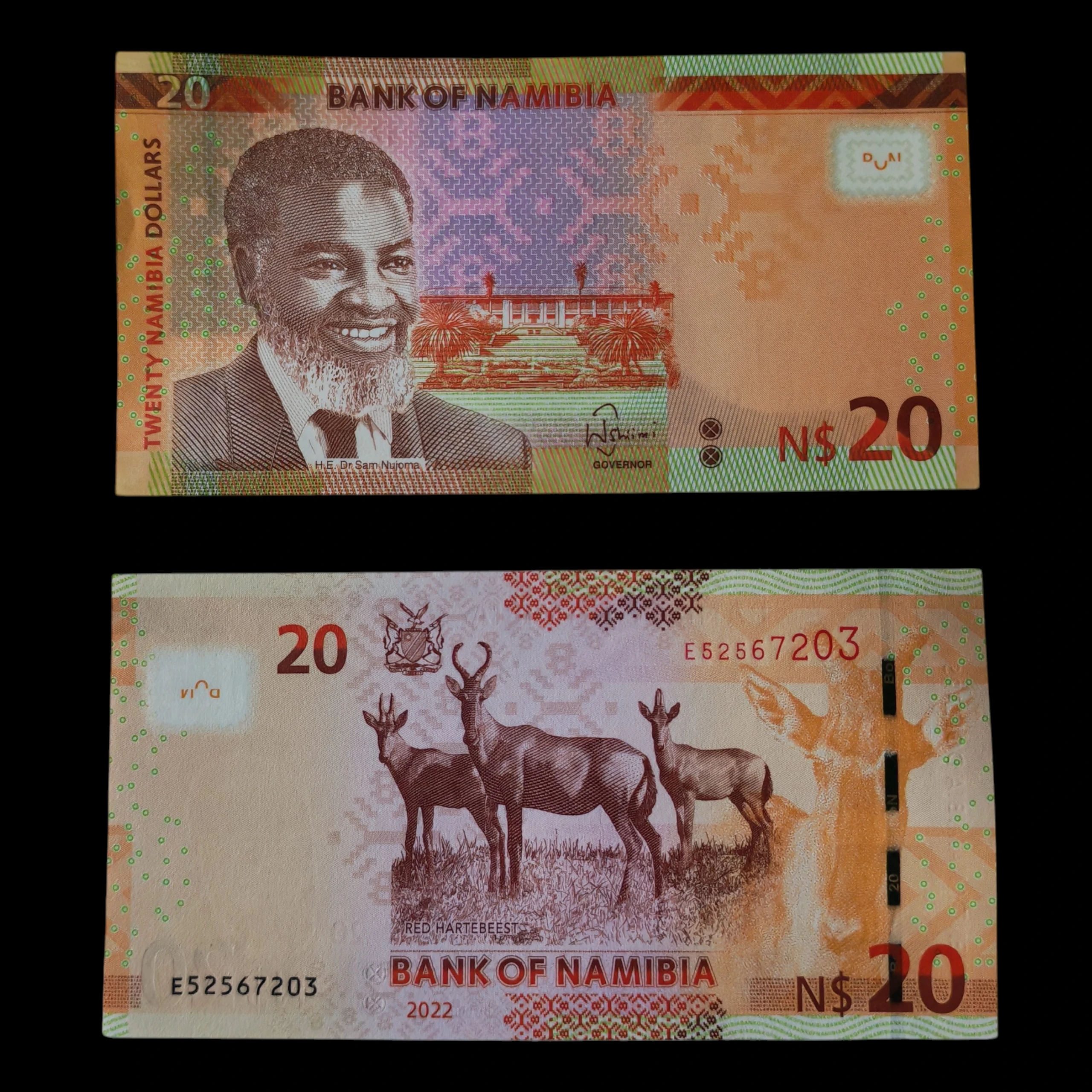 ° Namibia 20 dolares Unc 