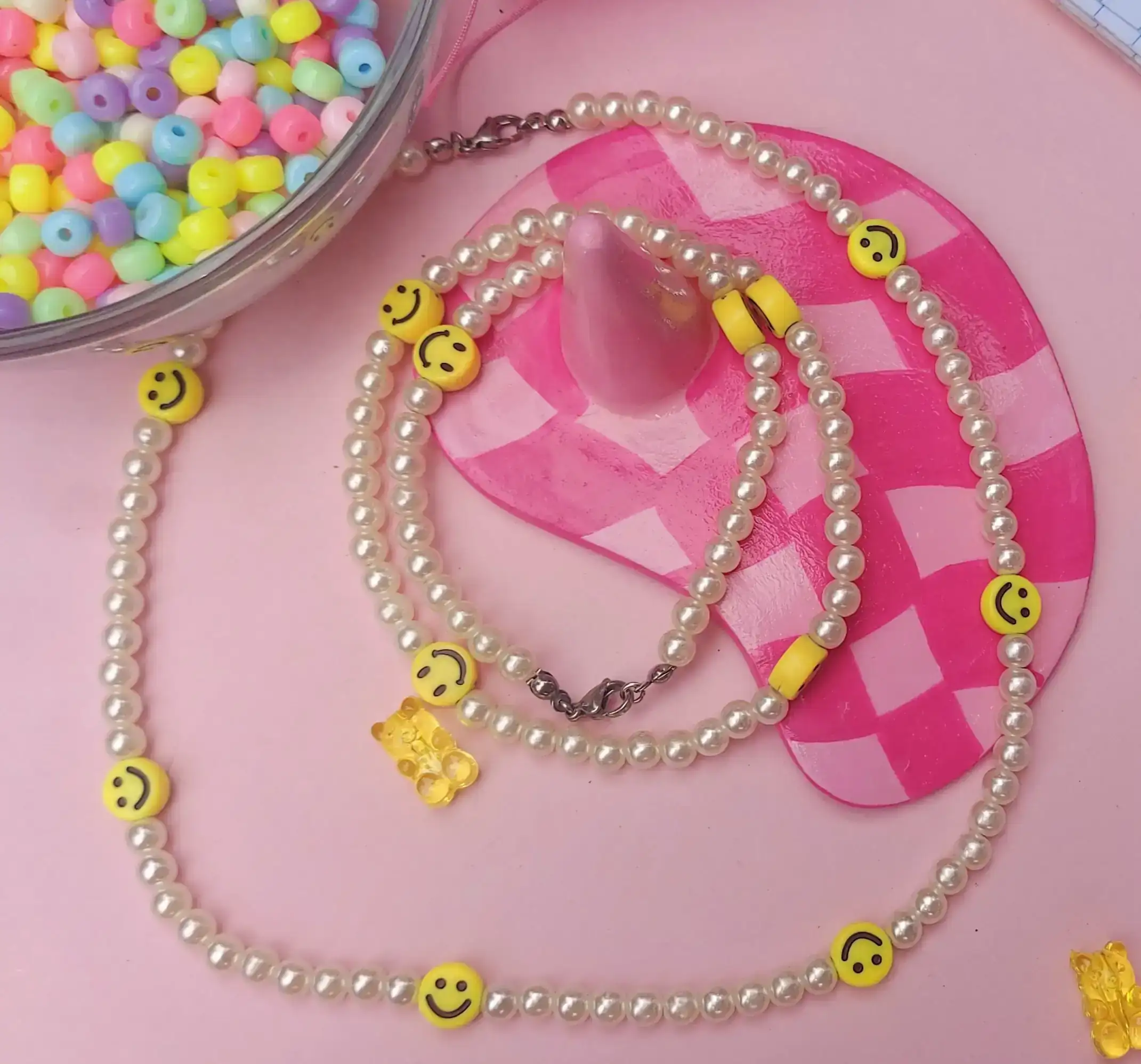 Collar Happy face  4