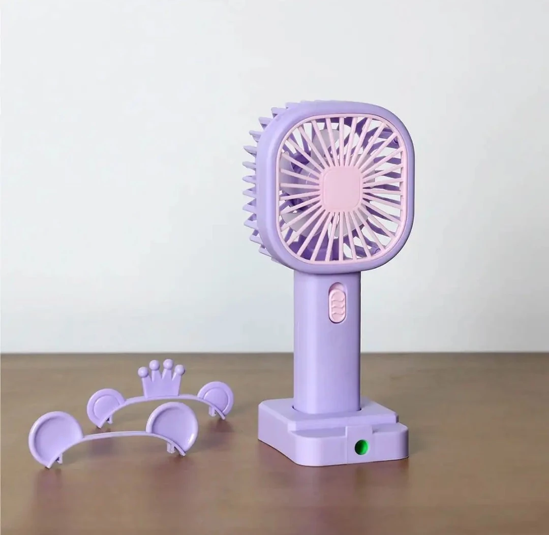 Ventilador de mano portátil ☺️❤️ 3