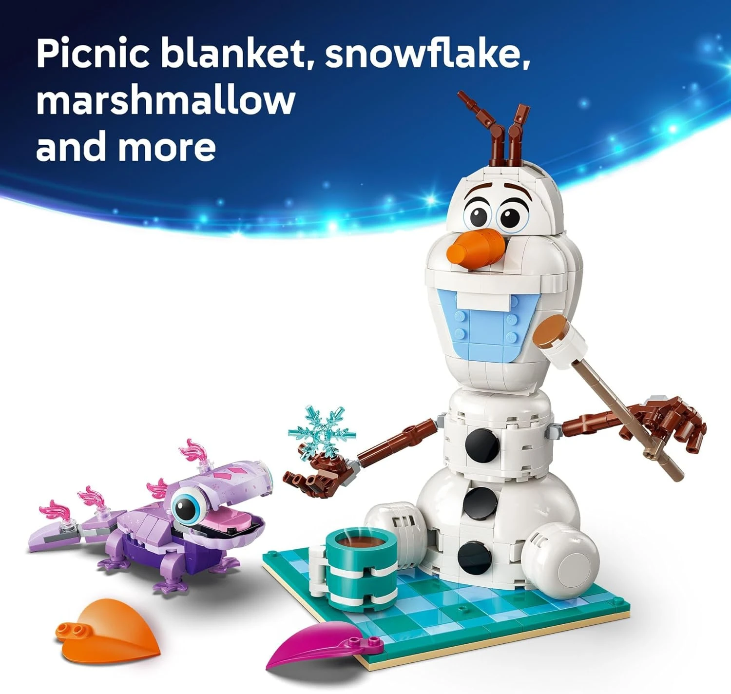 Juguete de construcción LEGO Disney Frozen: Olaf y Bruni 3