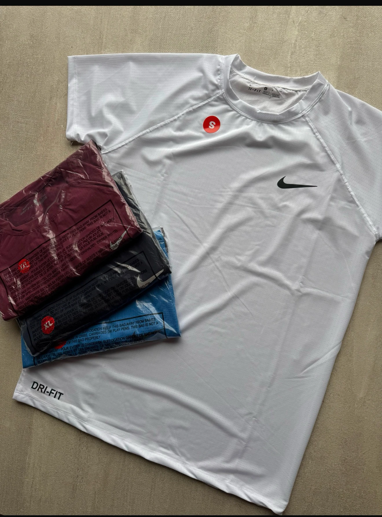 REMERAS DEPOR DRI FIT PREMIUM NIKE Y UNDER