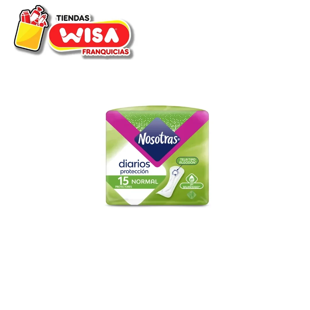 Nosotras Diarios x 15 UND
