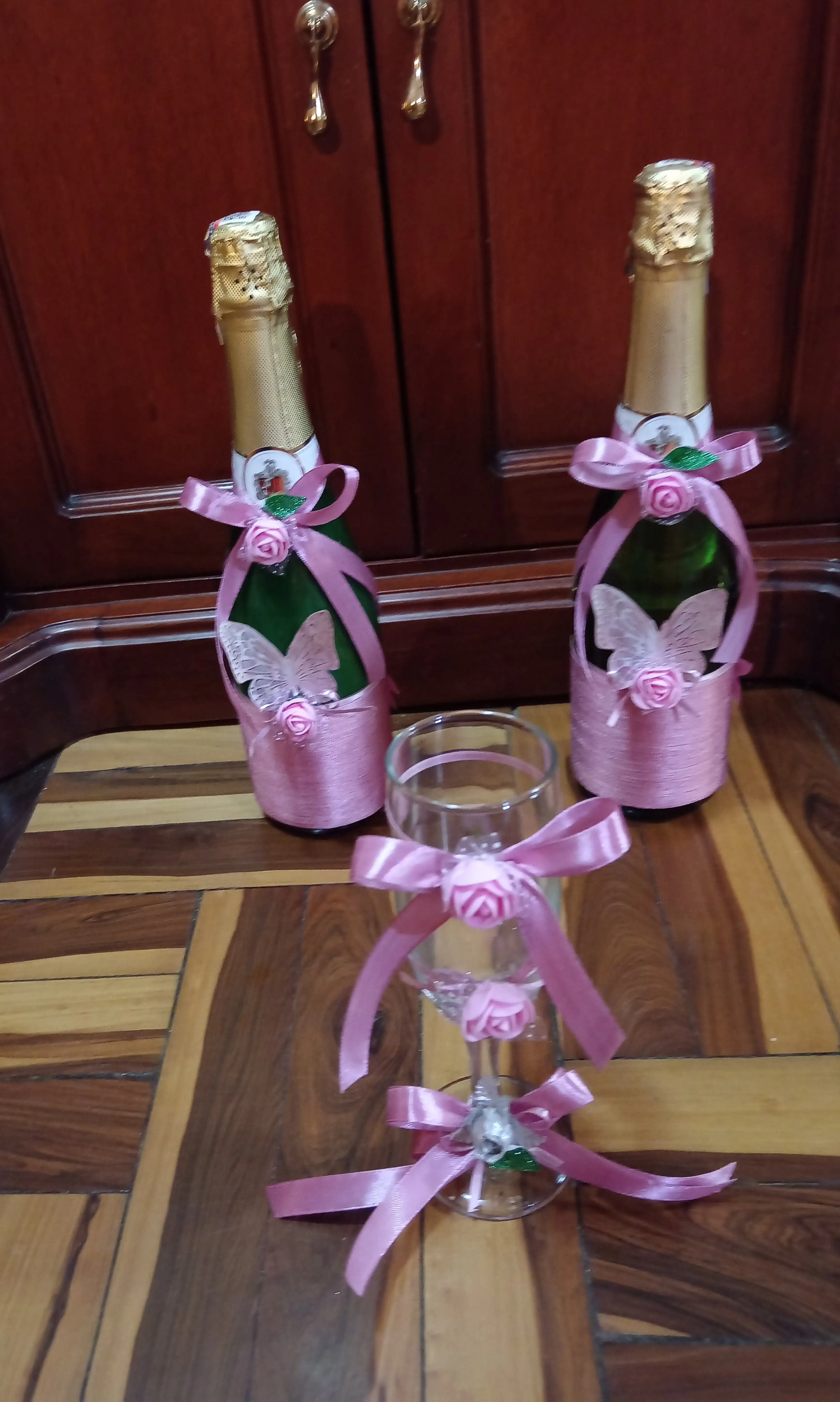Botella champag decorada 2