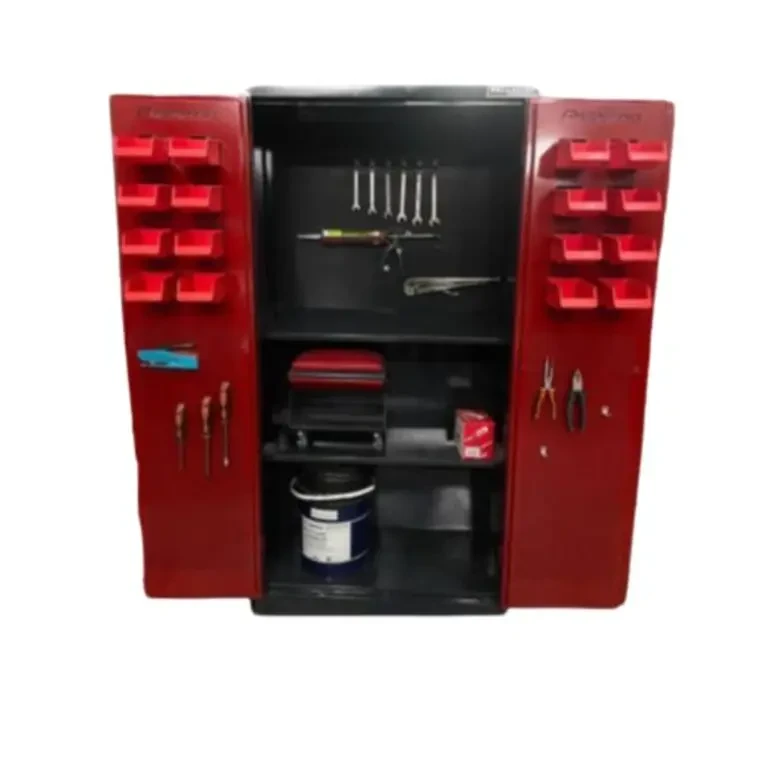 Armario portaherramientas con panel organizable 2