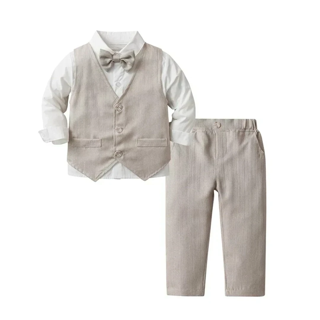 TRAJE ELEGANTE LARGO