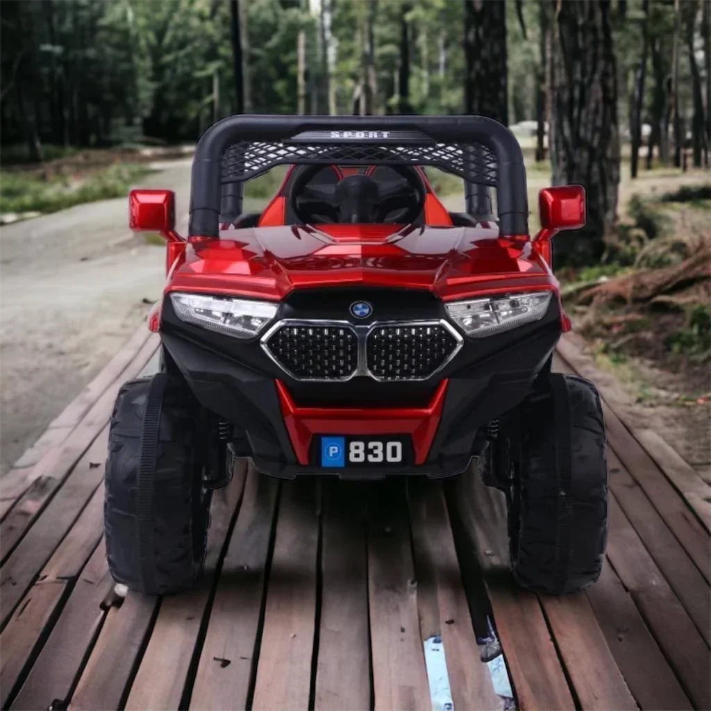 Carro Moto Electrico Niño BMW 4x4 Llant Caucho Cotrol 1 a 5 Años 3