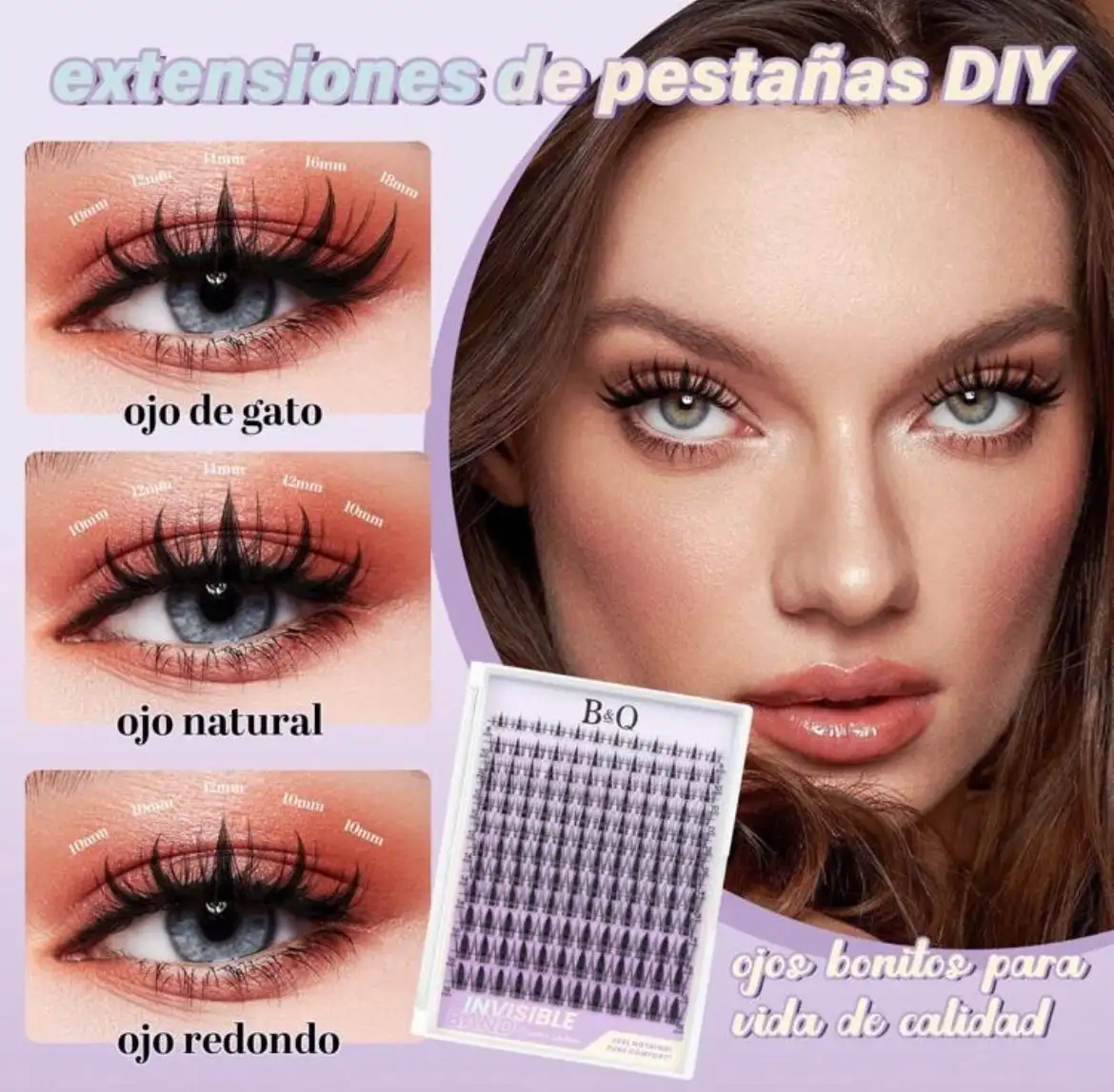 Pestañas 1x1 B&Q 2