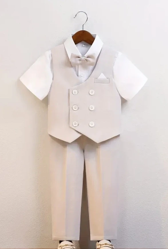 TRAJE ELEGANTE LARGO 