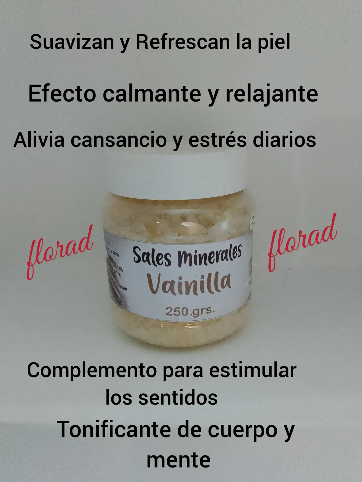 Sales minerales para tina