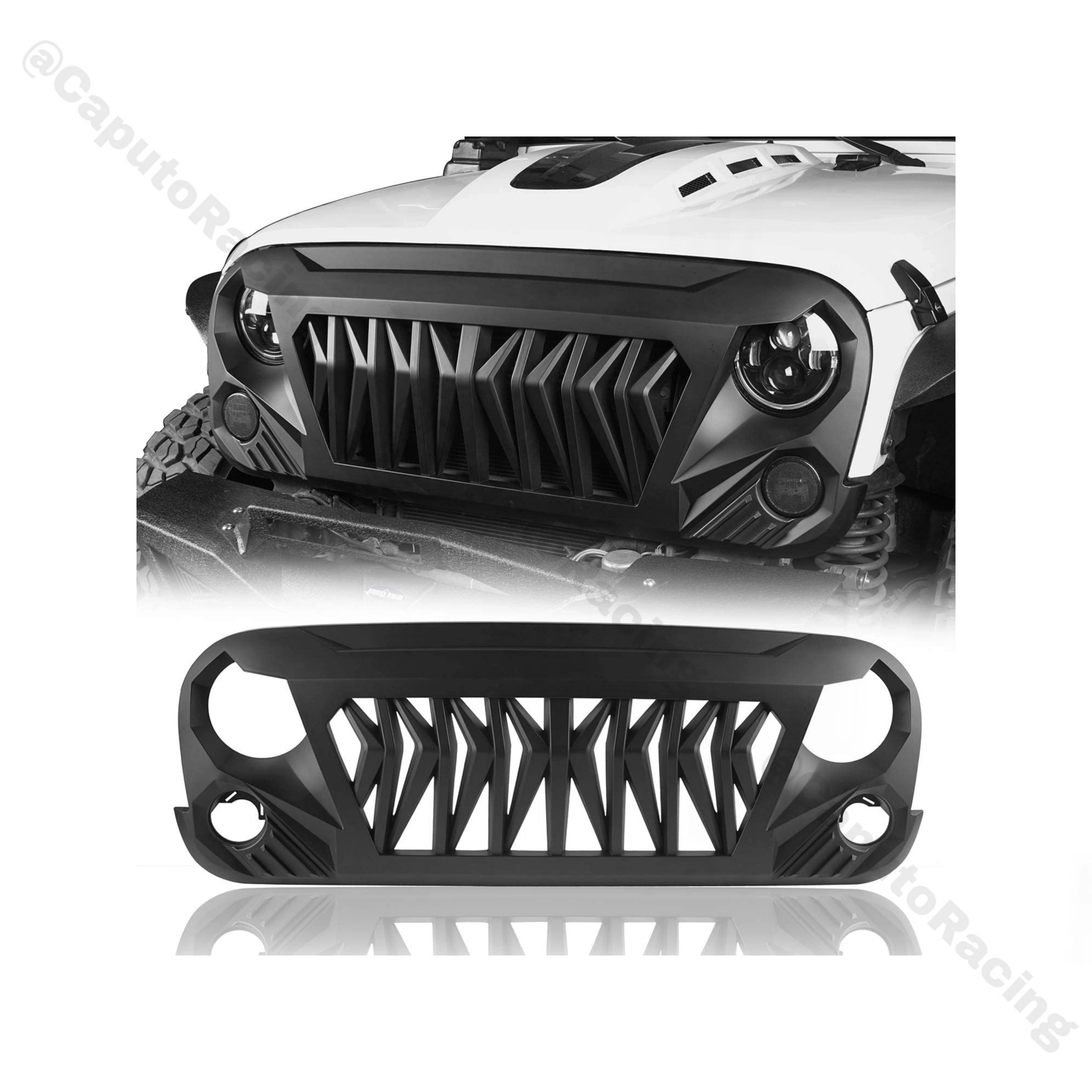 PARRILLA FRONTAL JEEP WRANGLER 2007-2018 