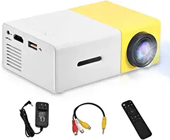 Mini Proyector Con Control Remoto Resolución 1080P