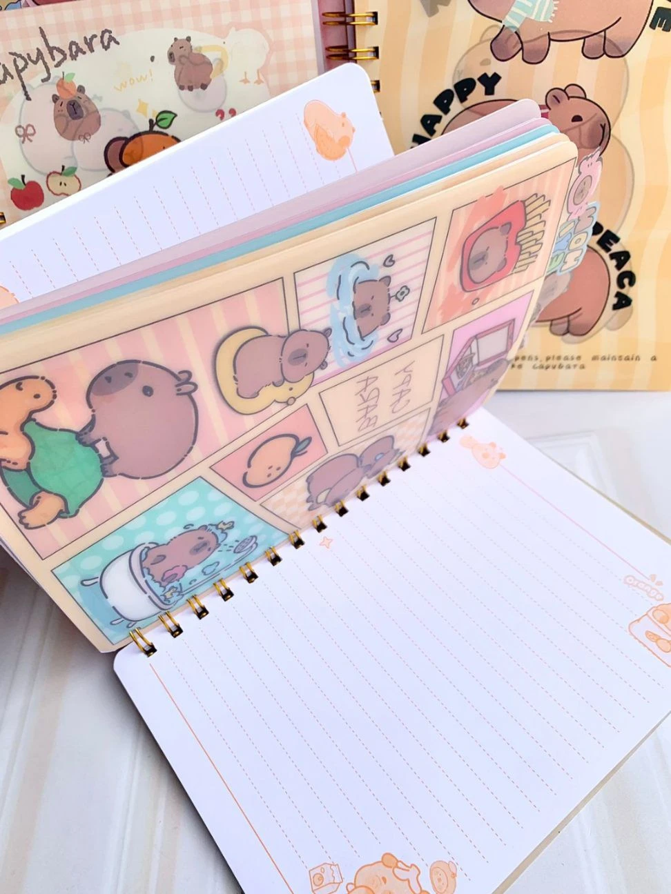 LIBRETA HOLOGRAFICA CAPYBARA 3