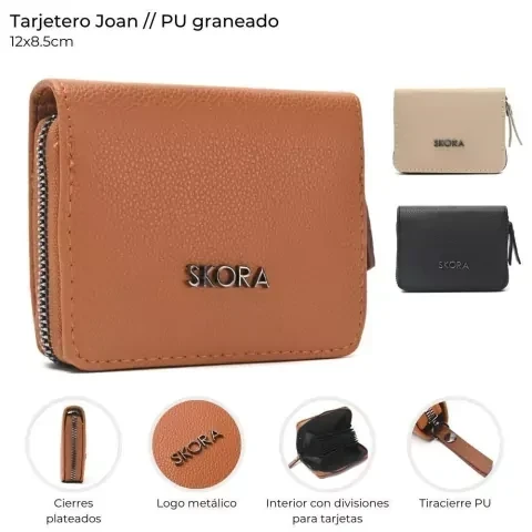 BILLETERA TARJETERO SKORA 38376