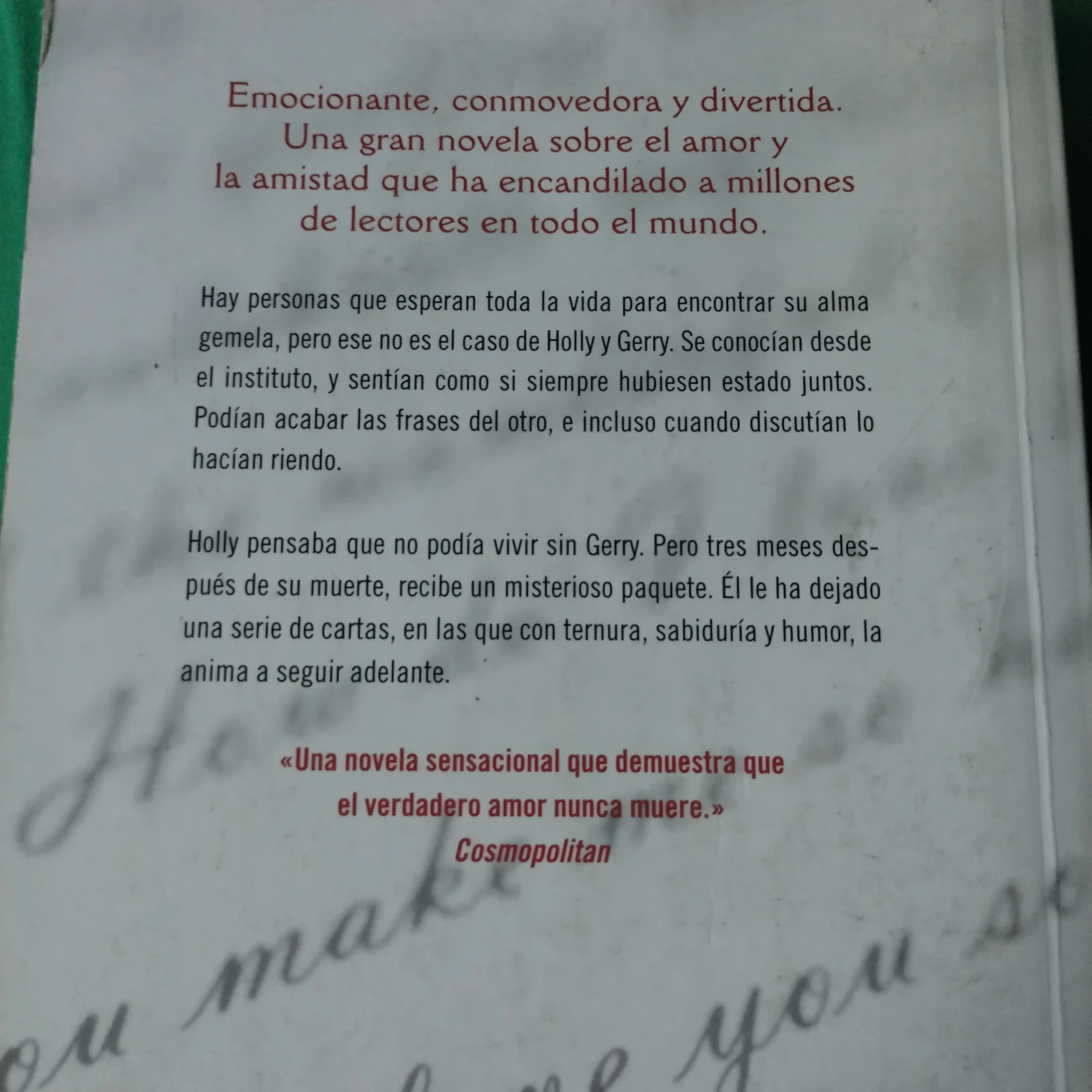 Postdata: te quiero , Cecelia Ahern usado 3