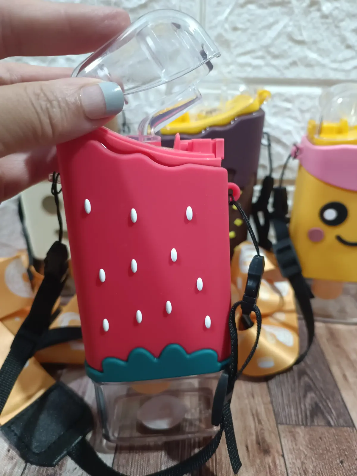 Botellitas kawaii de heladitos 2