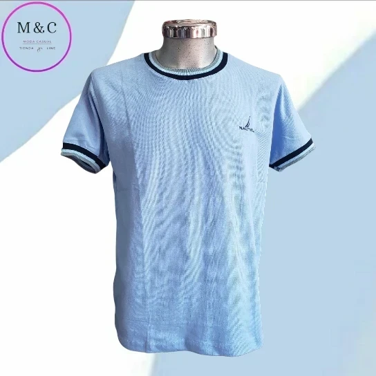 Playera M cuello redodndo