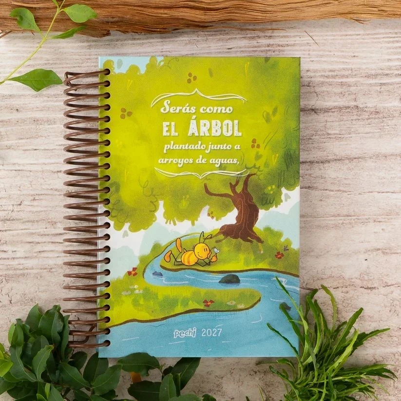 Agenda Pechi 2026 Arbol frondoso espiral