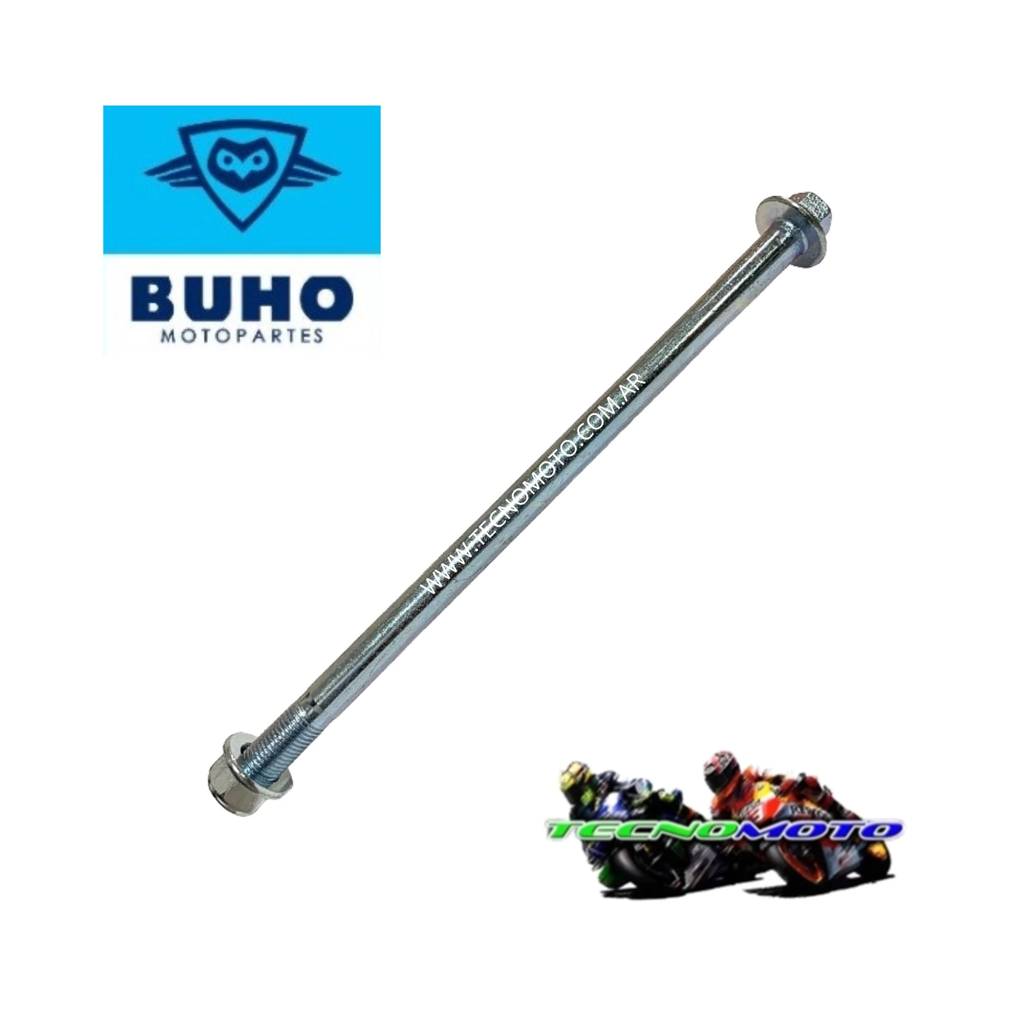 EJE TRASERO HONDA 100 BIZ/SMASH (Ø12/L.215) -43851