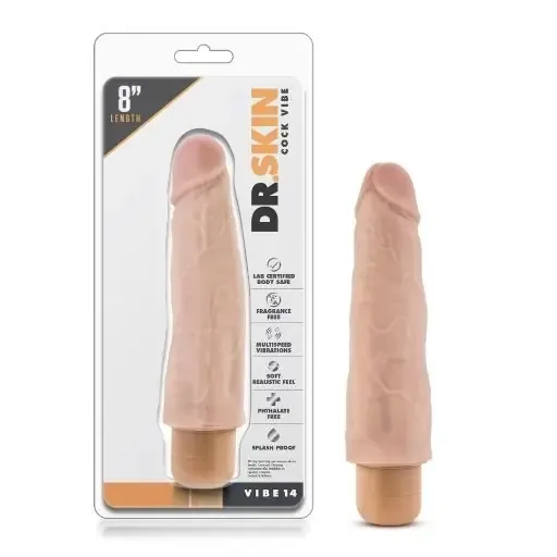 Dr.Skin Cock Vibe 14-8"