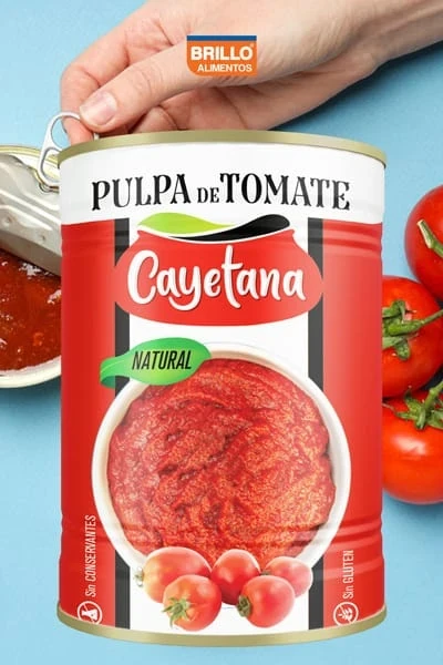 CAYENTANA PULPA DE TOMATE 400g