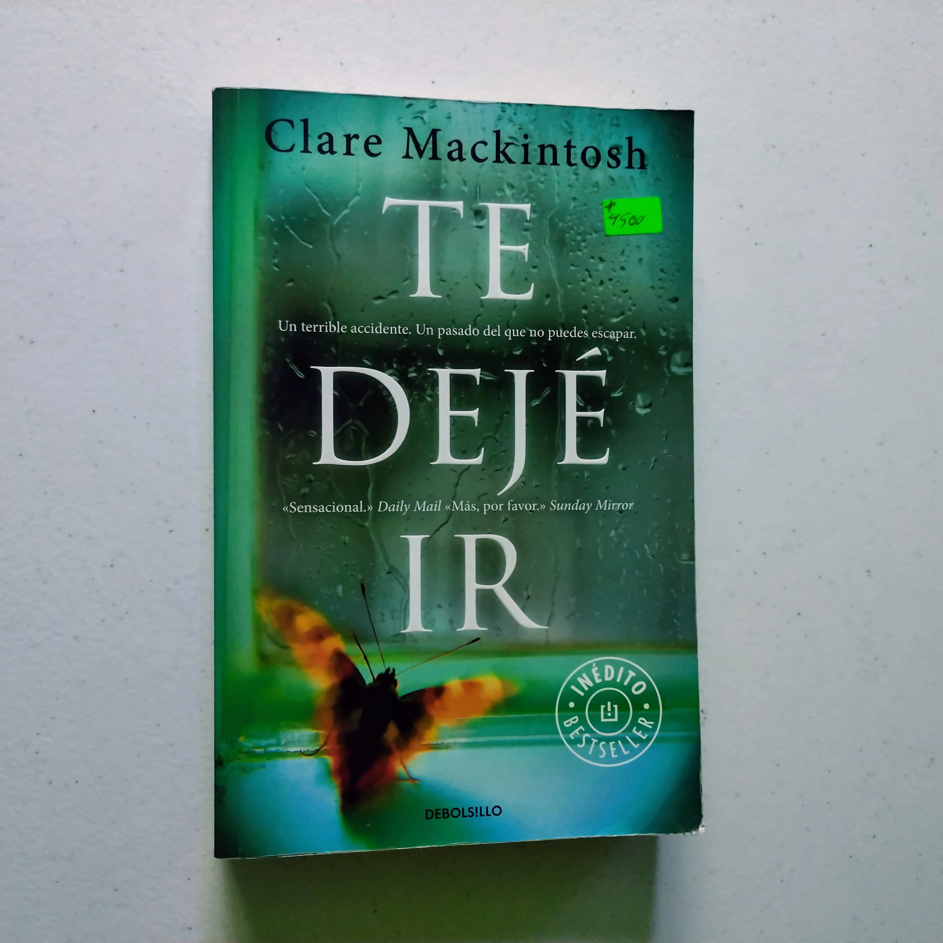 Te deje ir, Clare MacKintosh, usado