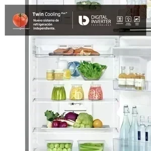 Heladera Samsung RT38K5932SL C/Disp. 380Lts Silver  7
