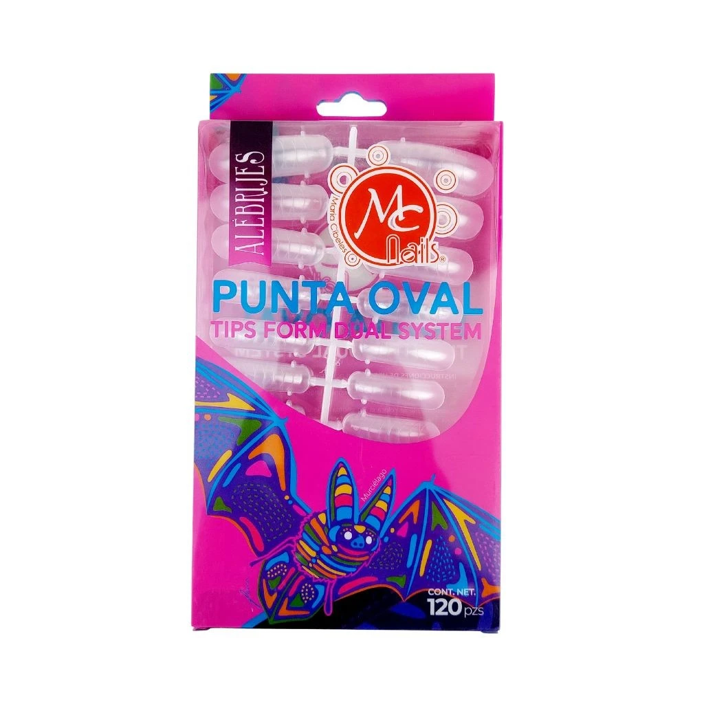 TIPS DUAL SYSTEM PUNTA OVAL MC NAILS