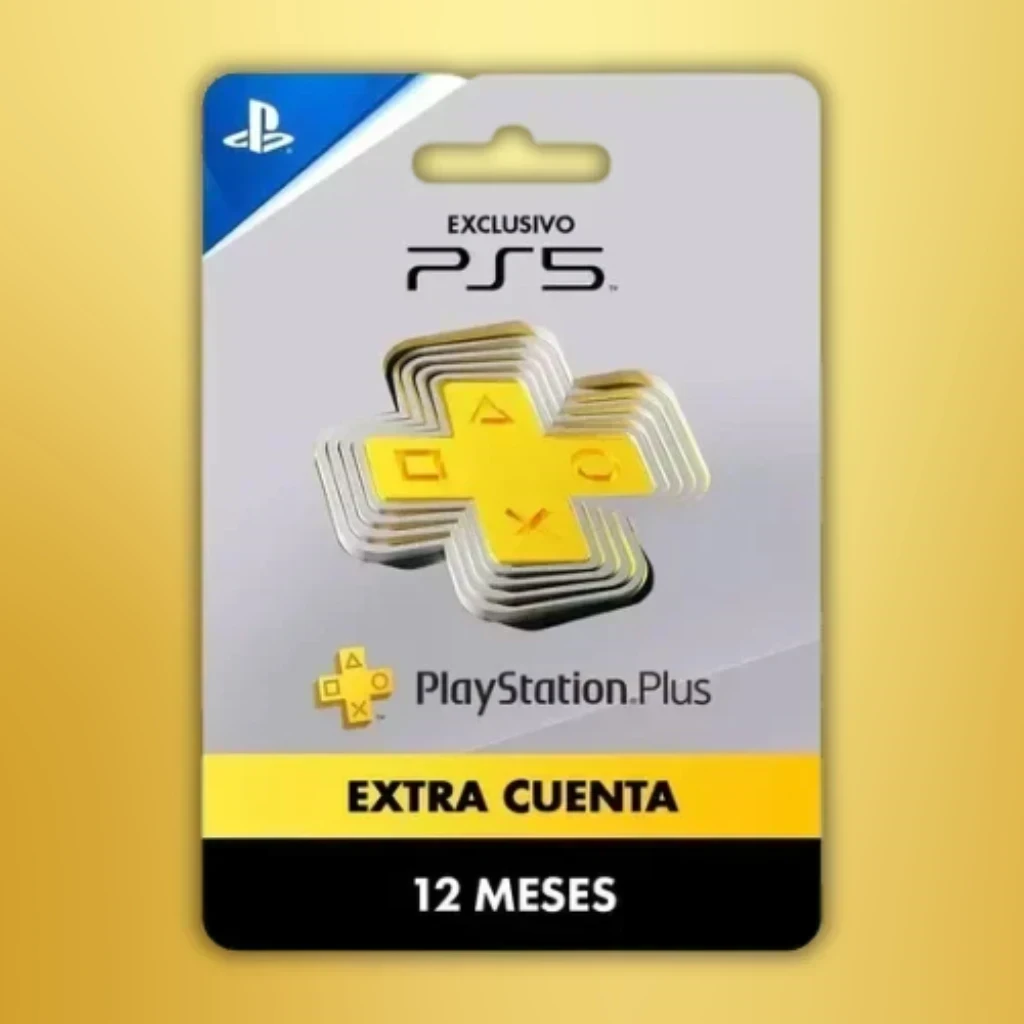 Playstation Plus 12 meses Extra PS5