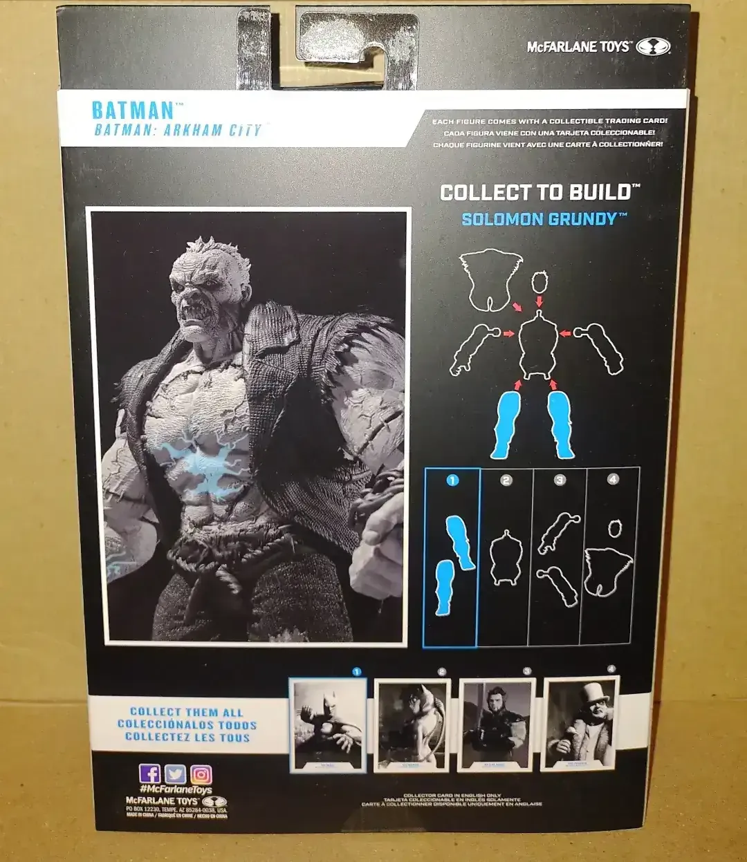 MCFARLANE DC MULTIVERSE - BATMAN GOLD LABEL (BATMAN: ARKHAM CITY) - SOLOMON GRUNDY BAF 2
